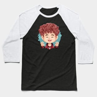 Jhope Retro Look RUN episode 30 Baseball T-Shirt